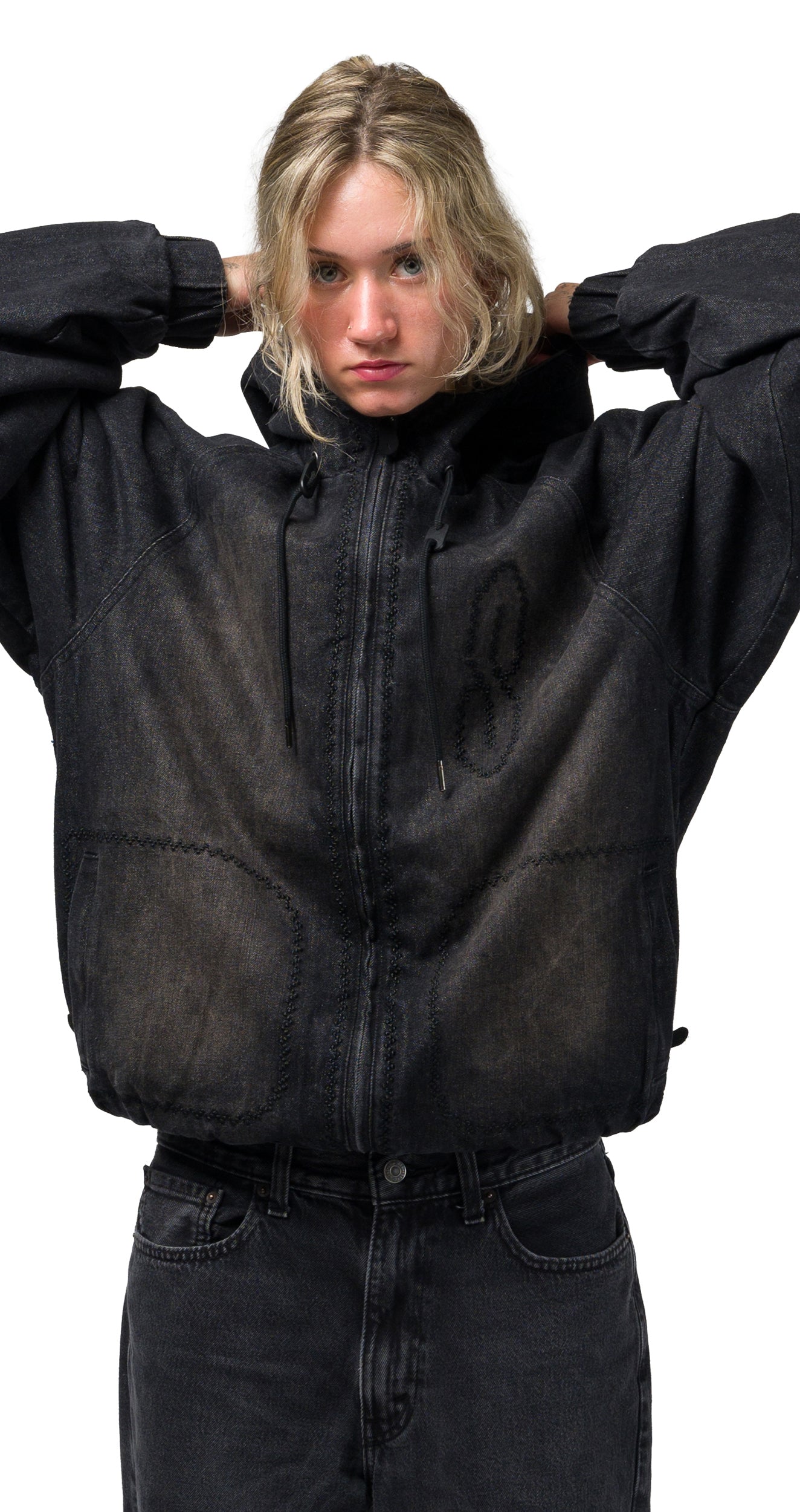 Denim Bomber