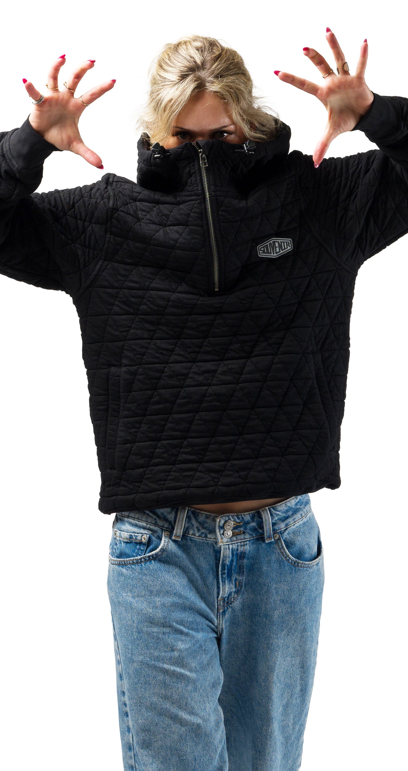Quilted Hoody