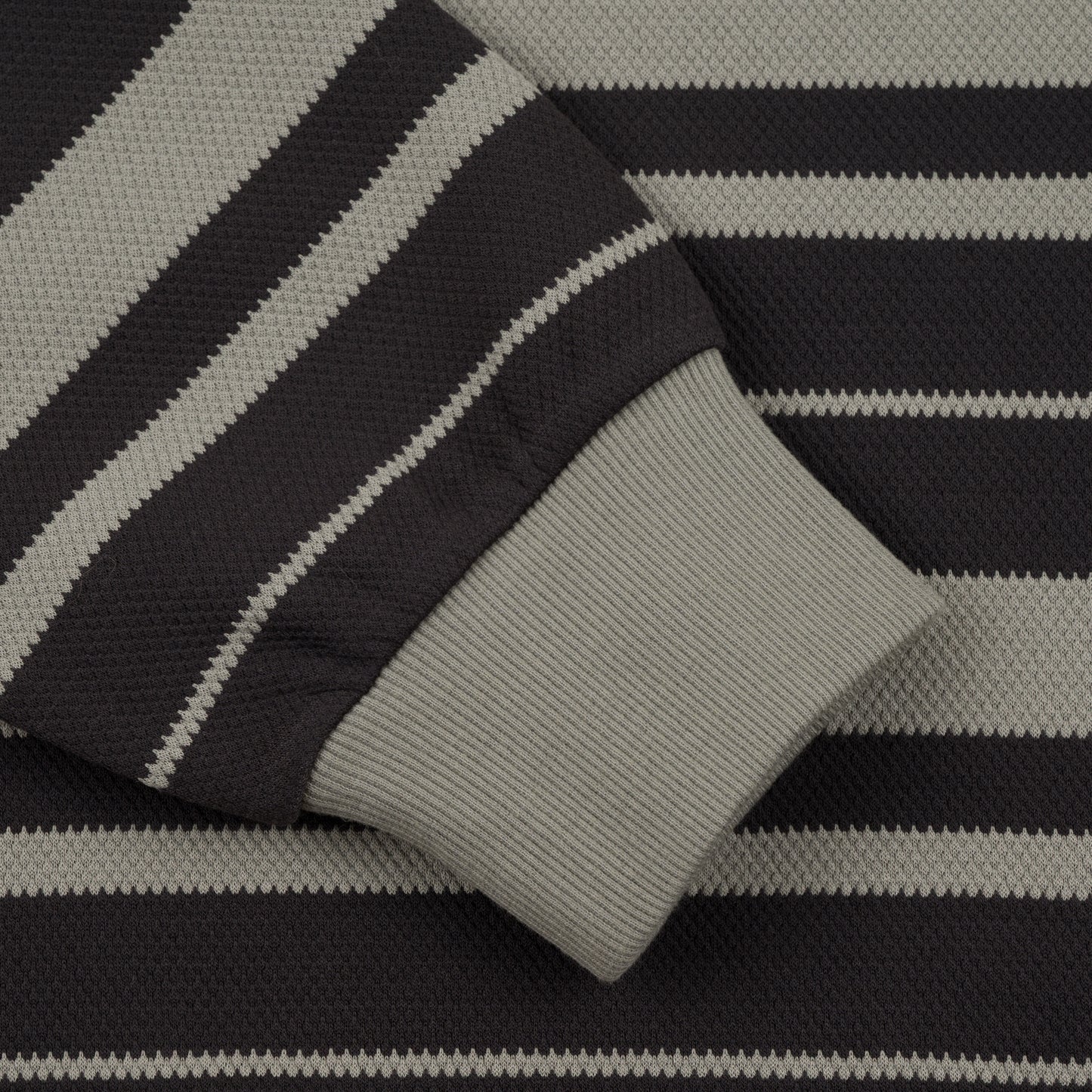 Striped Ultra Pique Crew