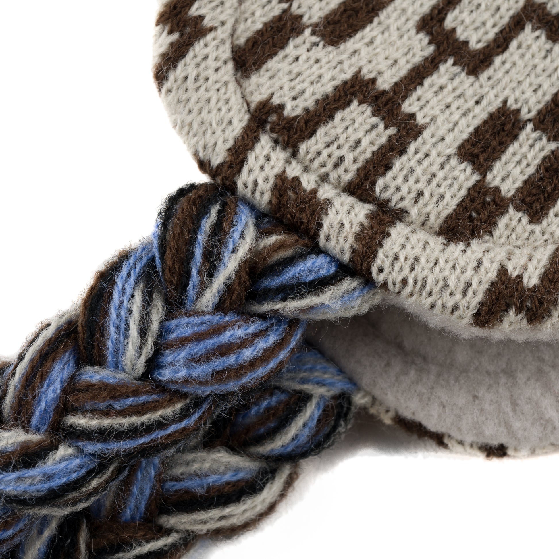 souvenir legacy beanie acrylic earflap jaquard knit branding peruvian style