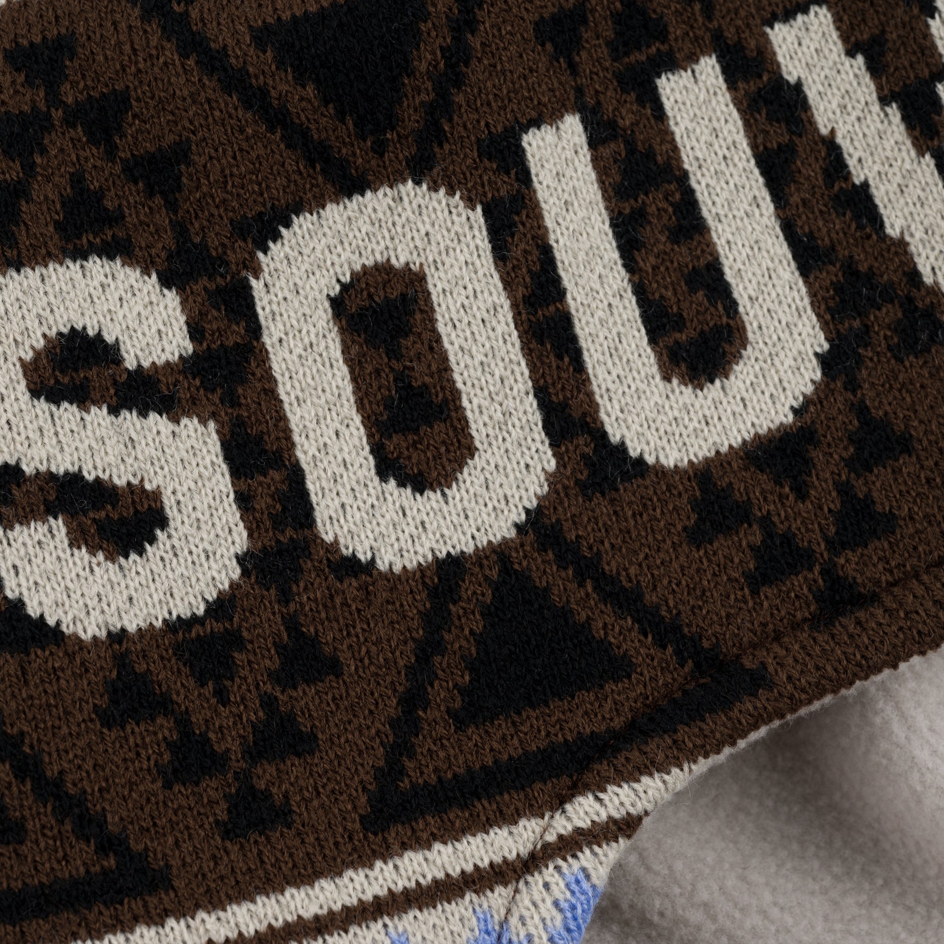 souvenir legacy beanie acrylic earflap jaquard knit branding peruvian style