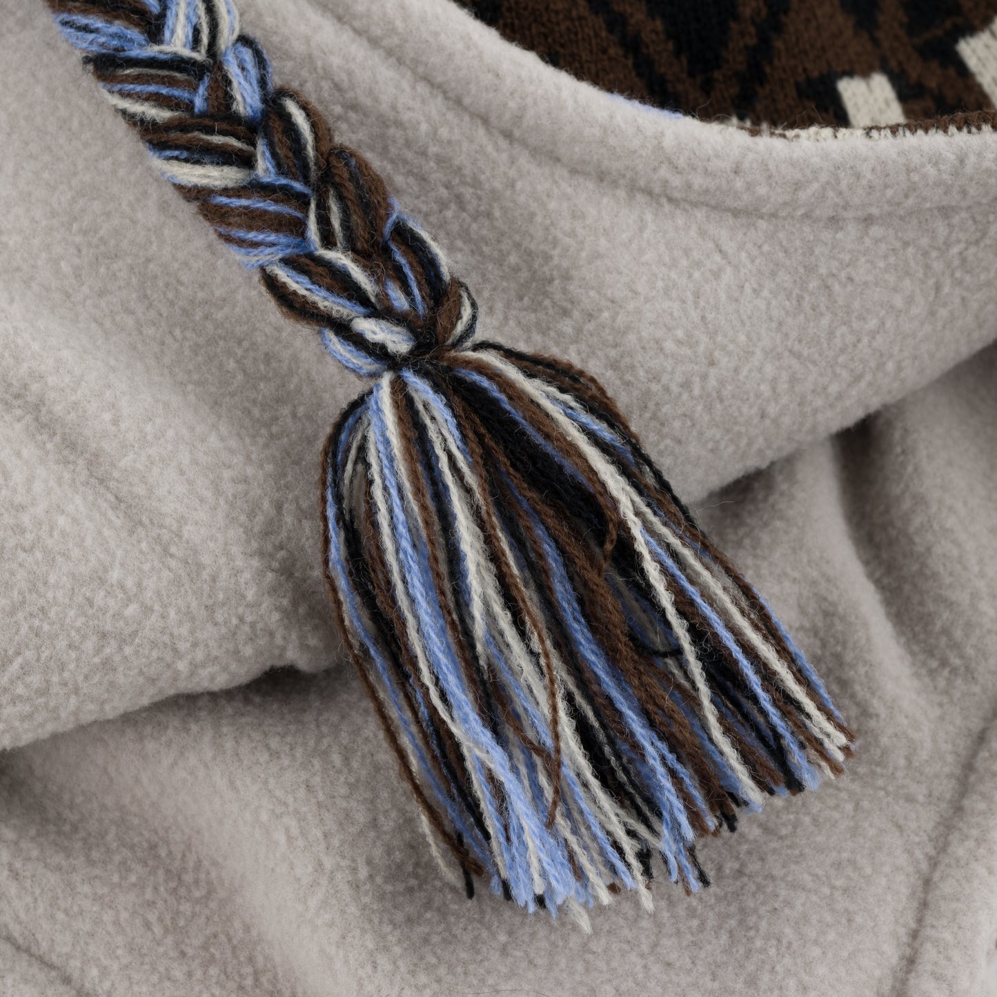 souvenir legacy beanie acrylic earflap jaquard knit branding peruvian style