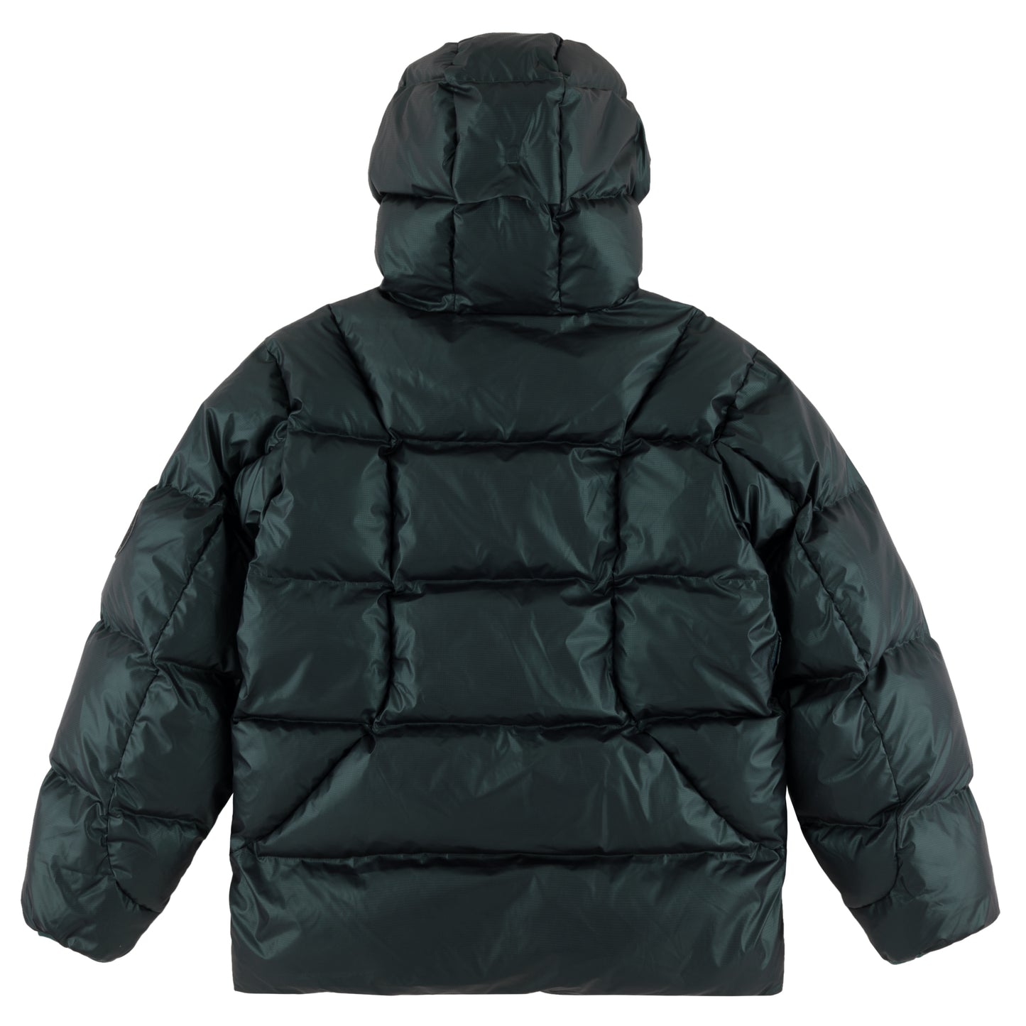Mountain Puffy deep forest 400 fill synthetic down insulation ykk vislon zipper power skirt ykk zipper wolrd logo montreal souvenir cold temperature warm jacket winter snowboard snowboarding outerwear waterproof puffy vintage rideable puffy boarder street fashion