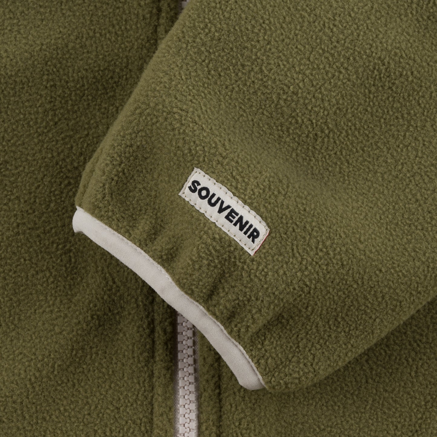 Polar Fleece Zip Up warm outdoor cozy ykk zipper premium snowboarding winter fall army