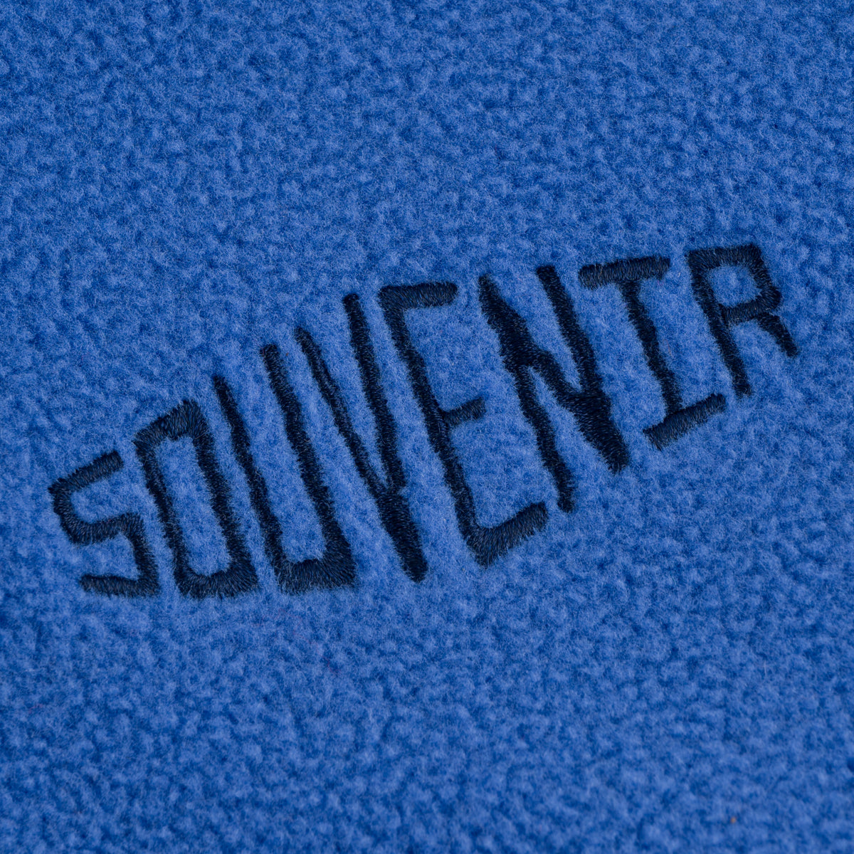 Polar Fleece Zip Up warm outdoor cozy ykk zipper premium snowboarding winter fall frosty blue