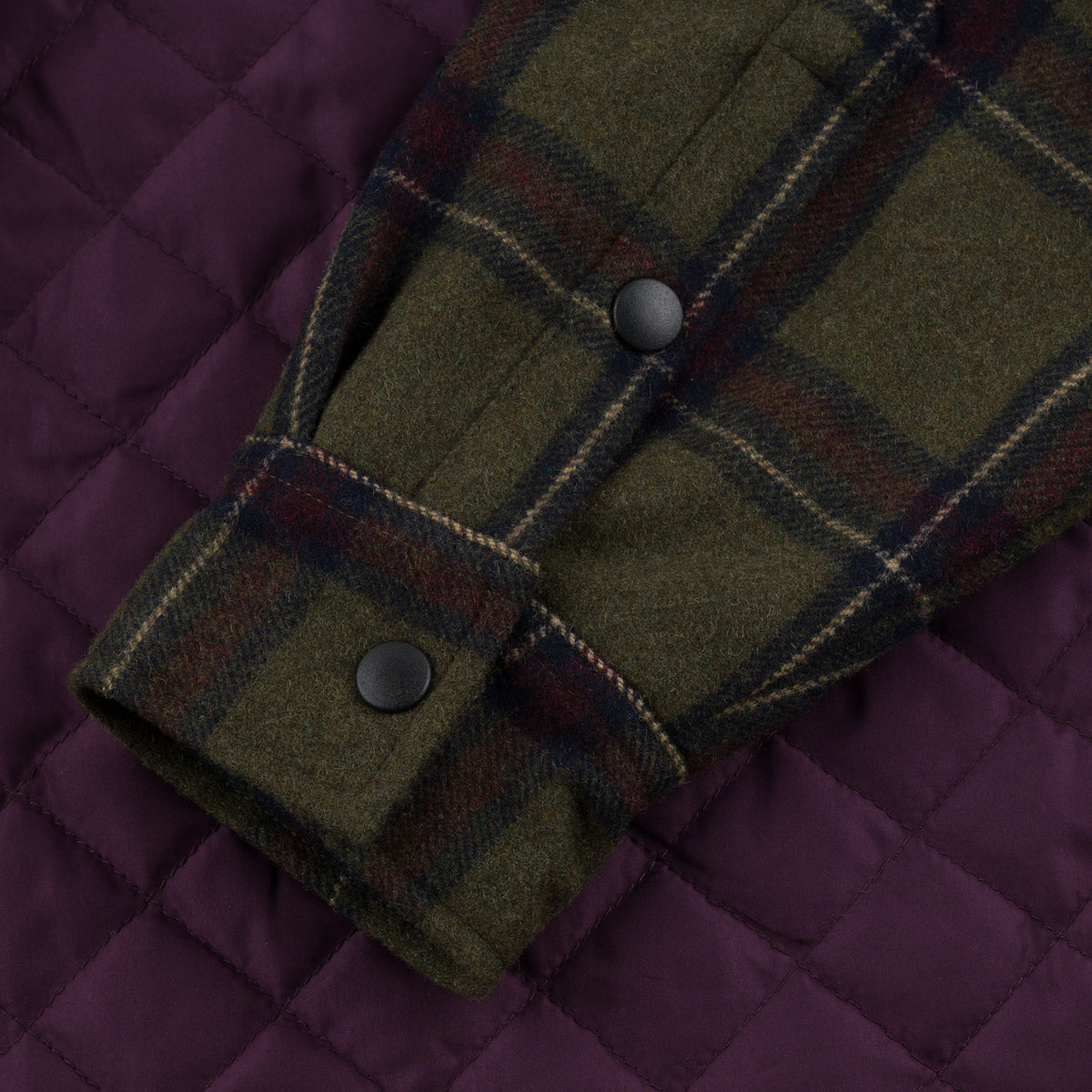 Quilted Flannel Shirt souvenir winter fall canadian tuxedo warm confortable wool insulated plaid insulated taffeta linning
