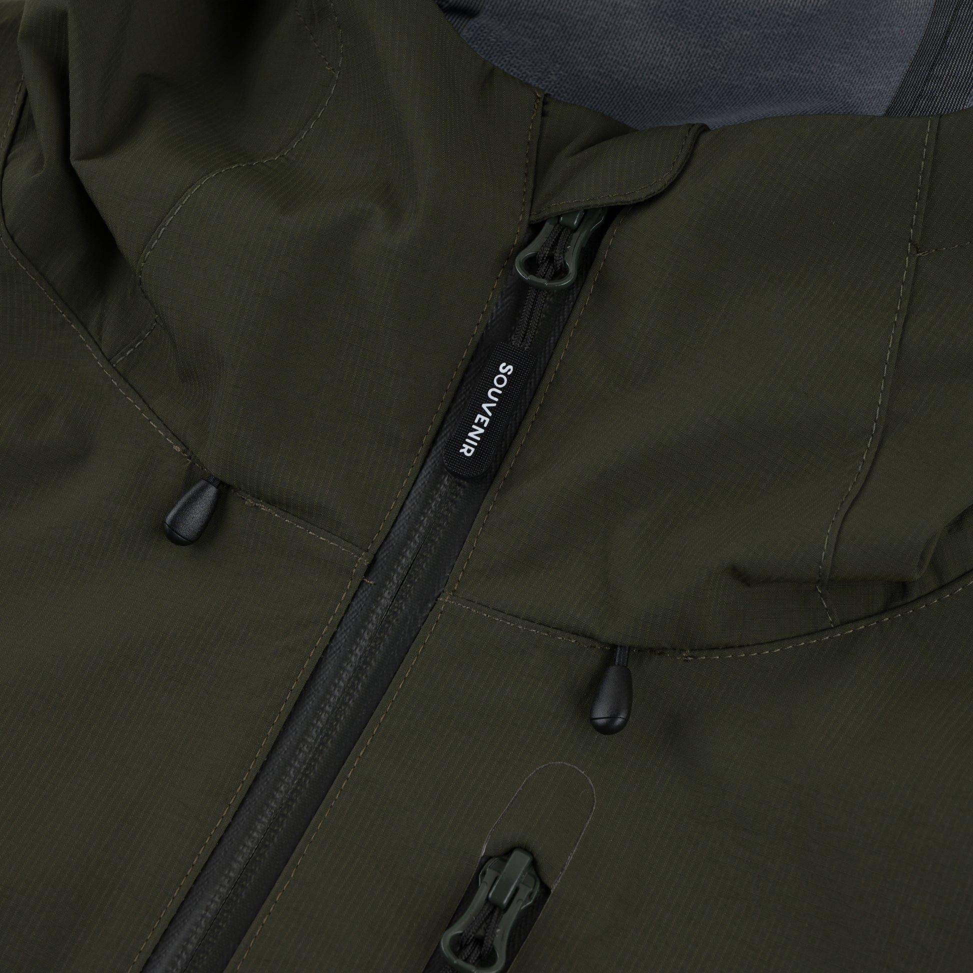 3 Ply Ripstop Shell army ripstop 20k waterproof  snow snowboarding jacket shell winter souvenir  technical outerwear  fully taped seams pc free dwr ajustable hood powder skirt ykk vislon waterproof zipper 