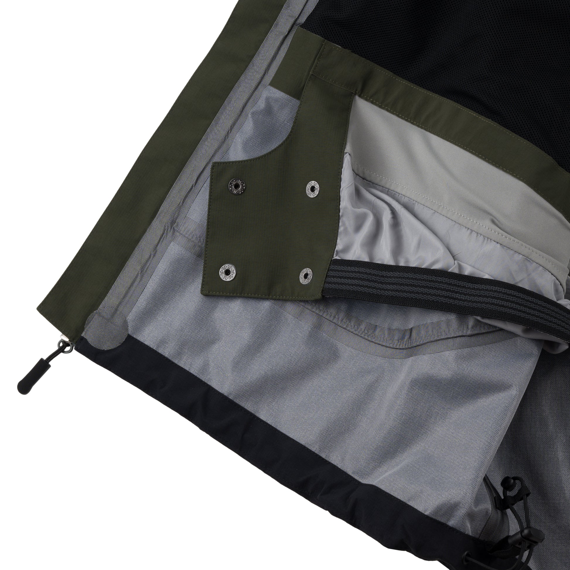 3 Ply Ripstop Shell army ripstop 20k waterproof  snow snowboarding jacket shell winter souvenir  technical outerwear  fully taped seams pc free dwr ajustable hood powder skirt ykk vislon waterproof zipper 