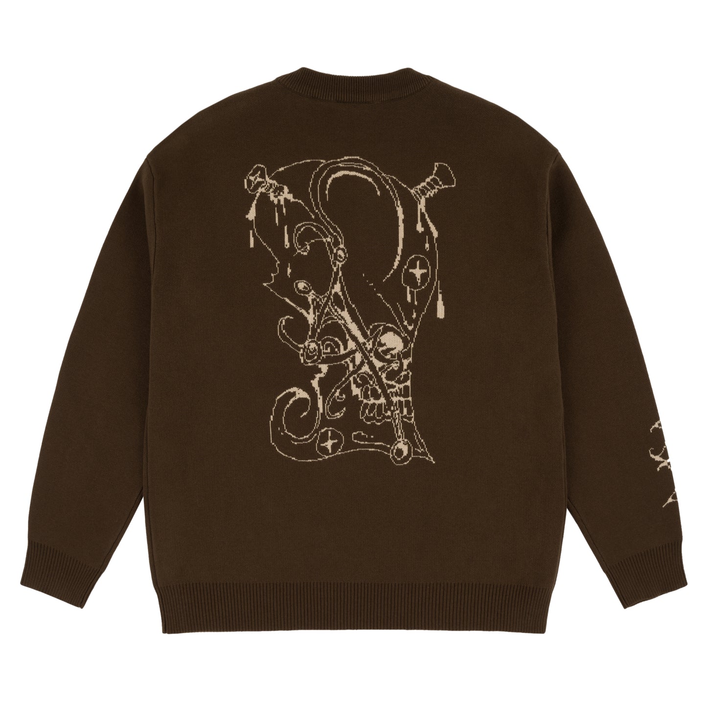 Skull Jacquard Sweater