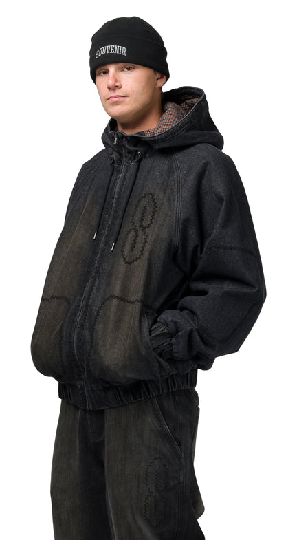 Denim Bomber