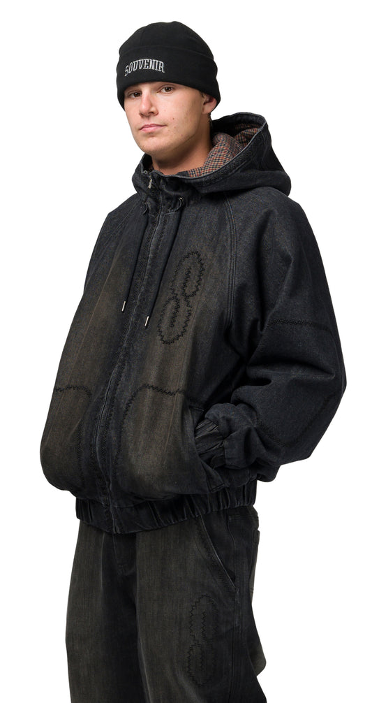 Denim Bomber