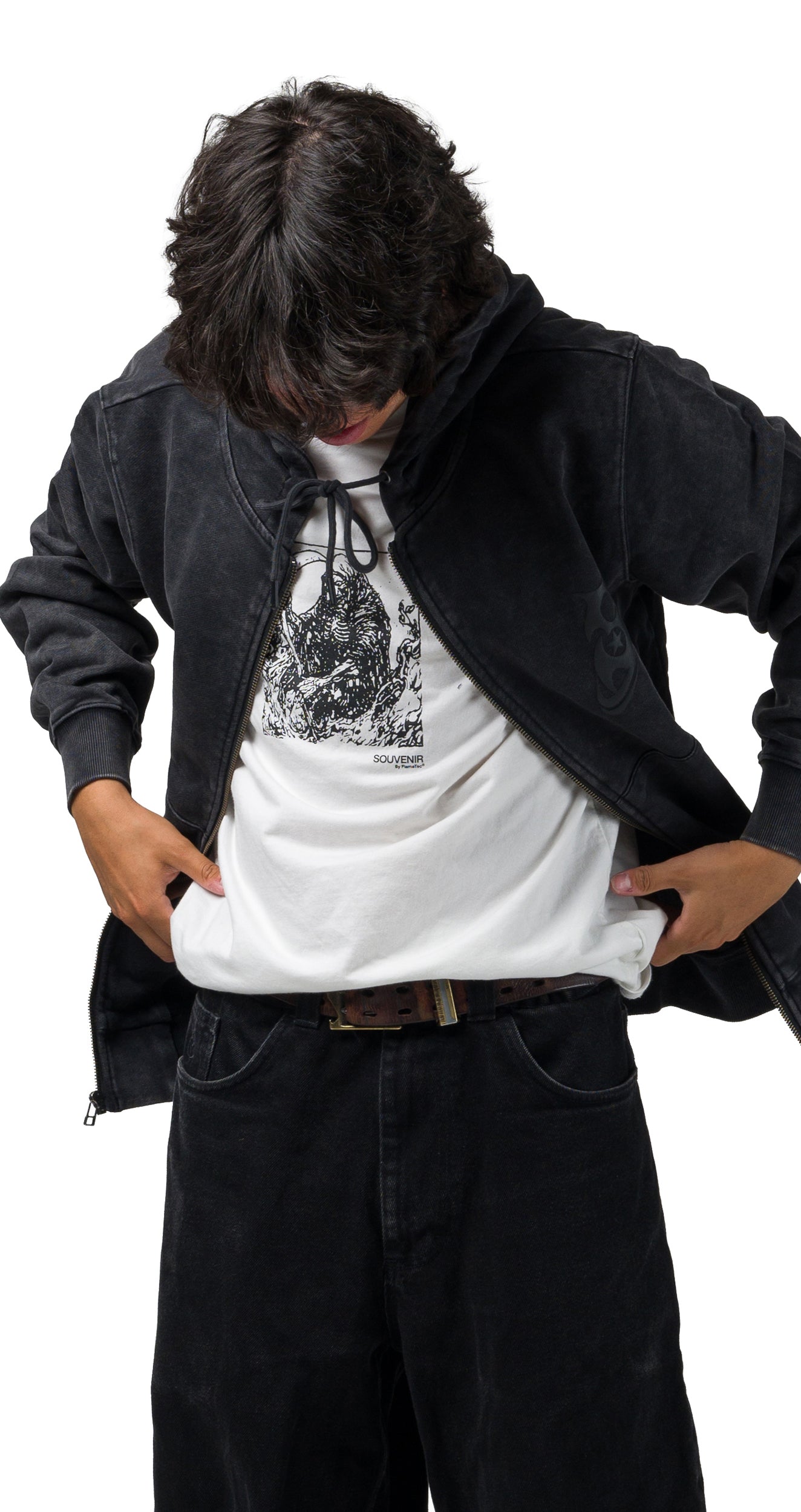 Dirty Zip Hoody