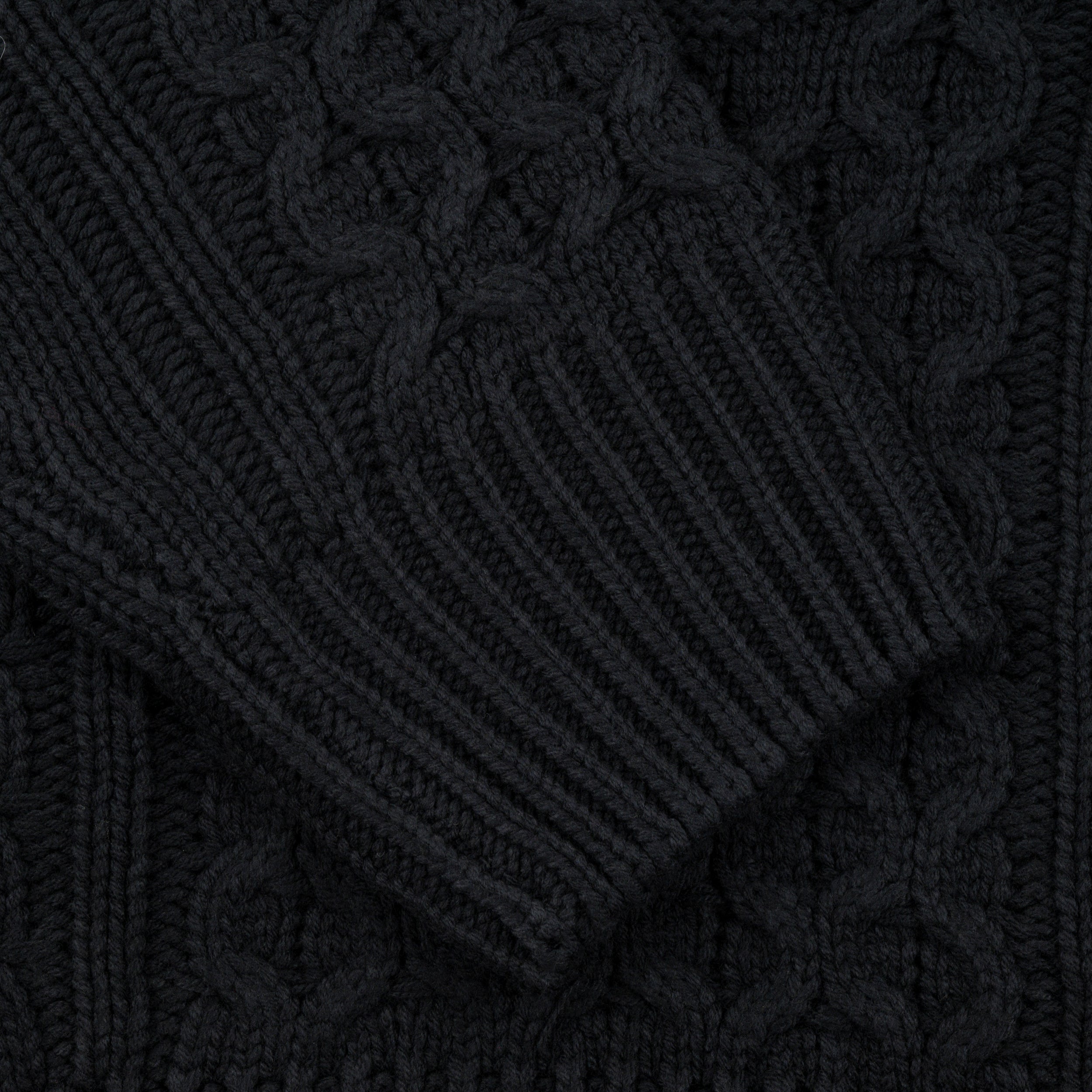 Engineered Cable Knit Sweater