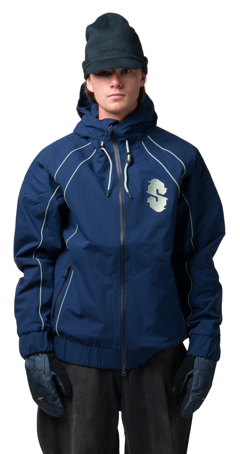 Insulated Track Jacket - Navy