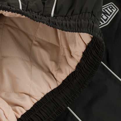 Insulated Track Pant vintage black  baggy snow pant snowboarding waterproof winter vintage technical outerwear 20k fully taped seams pfc free dwr insulated ykk waterproof zipper  adjustable elastic cuff 
