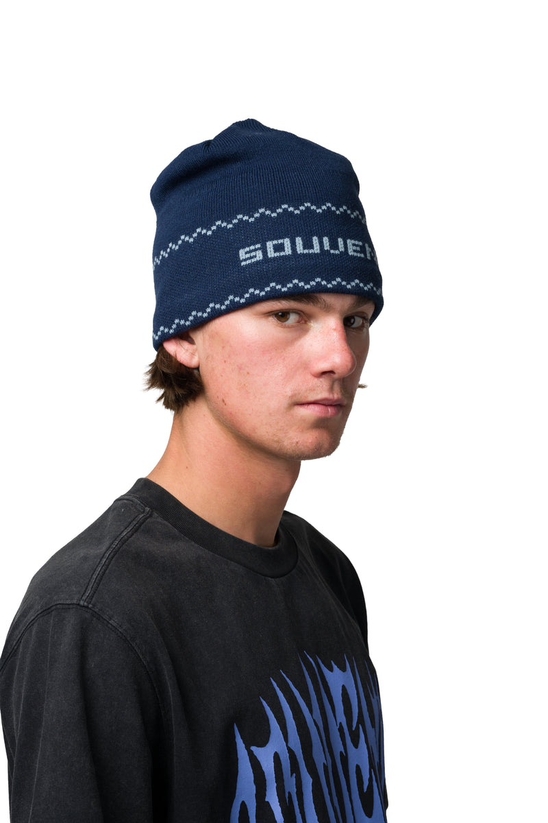 Jacquard Skully - Navy