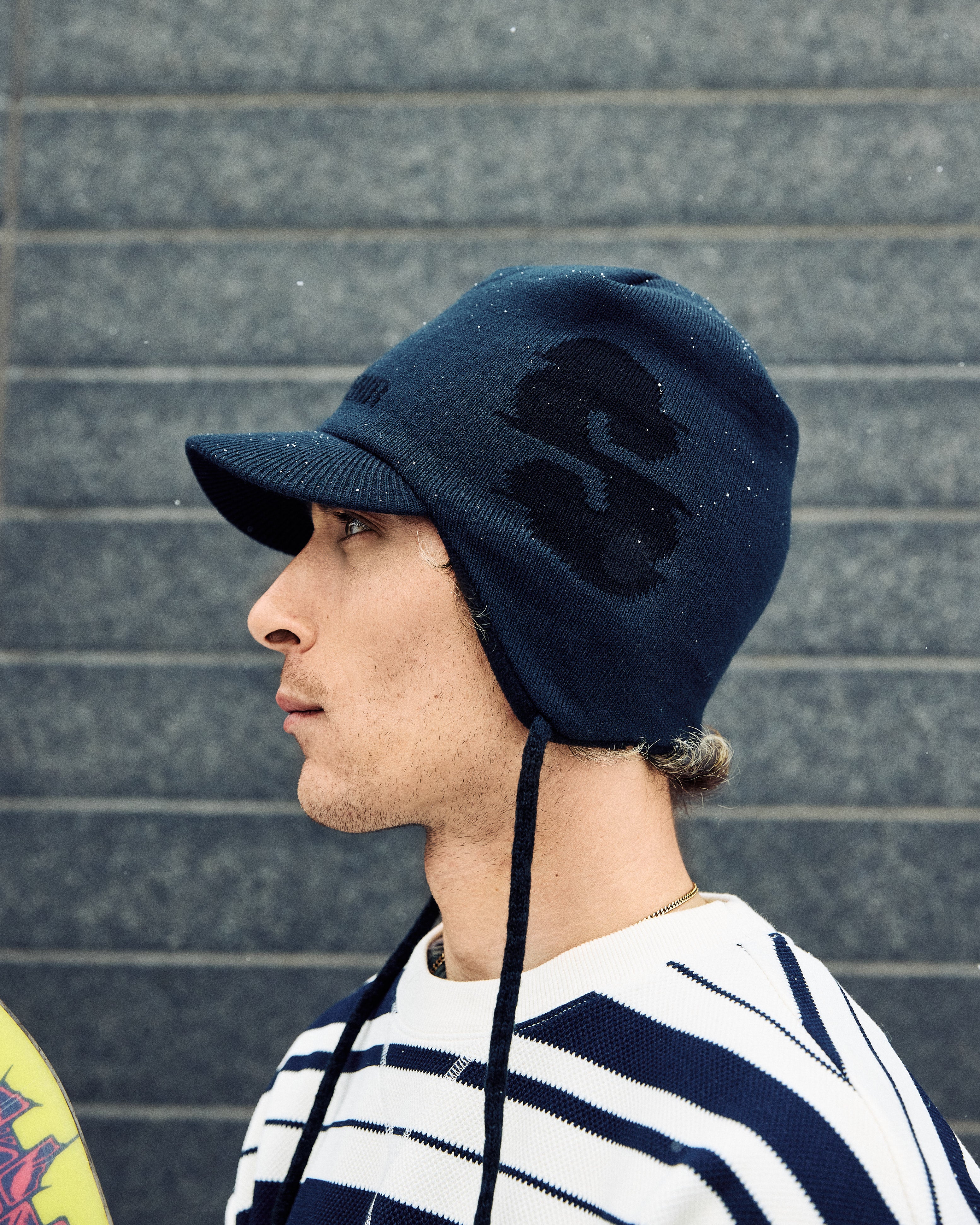 Knit Visor Cap