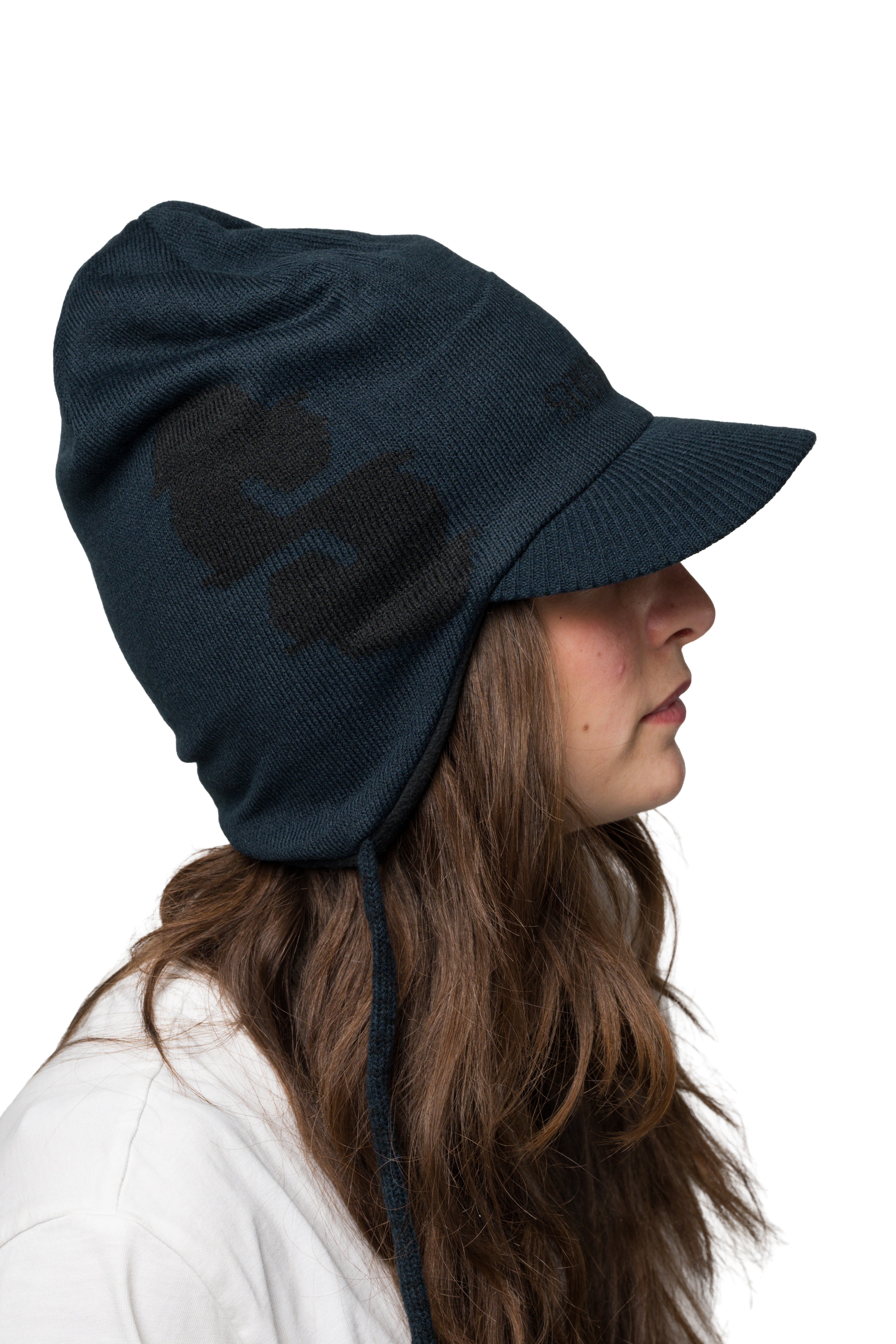Knit Visor Cap