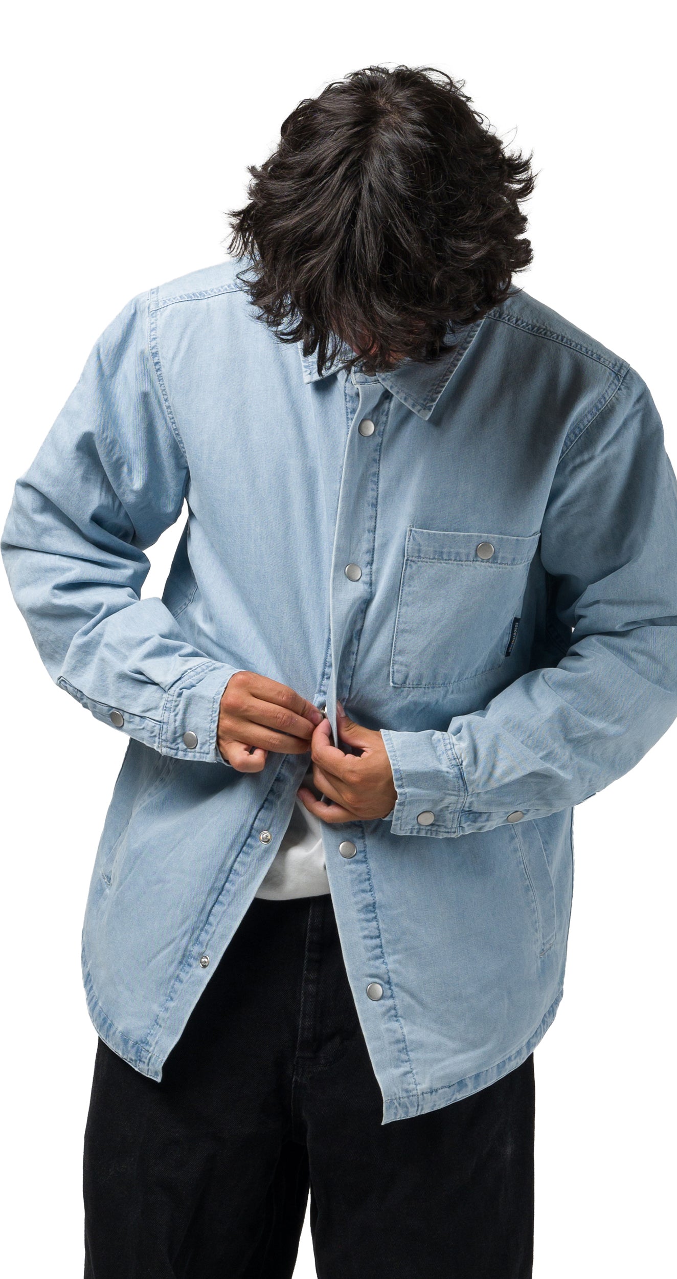 Quilted Denim Shirt