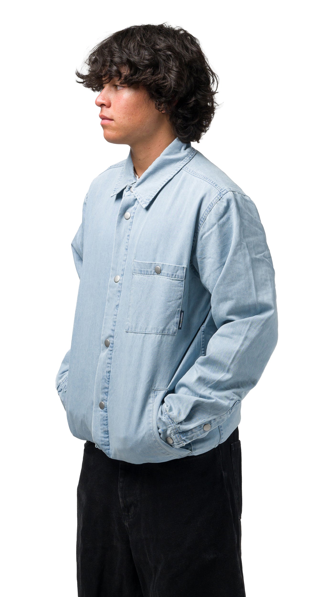 Quilted Denim Shirt