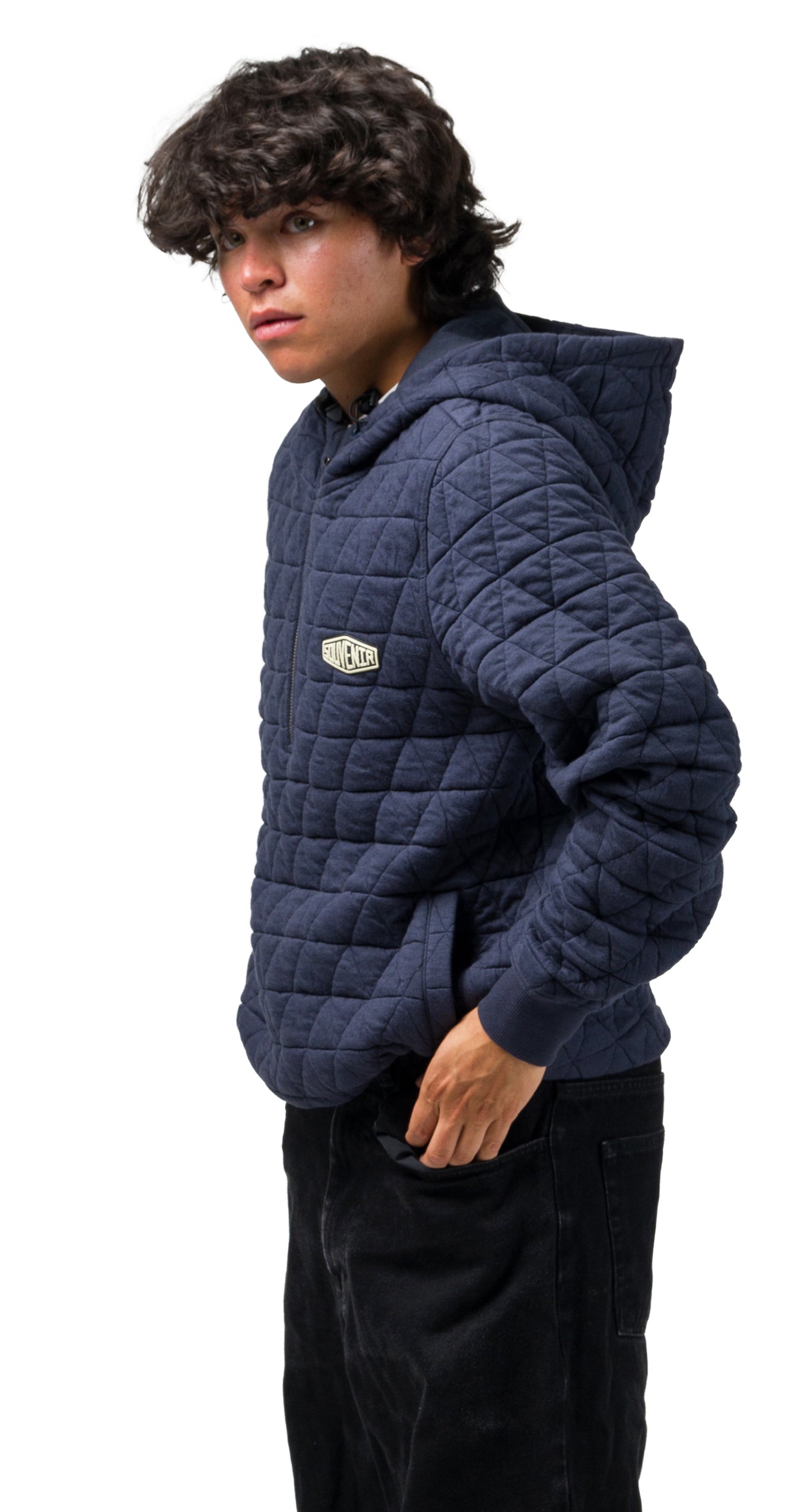 Quilted Hoody