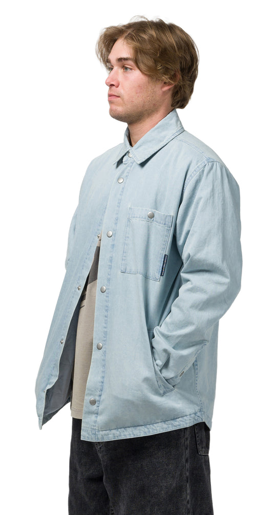 Quilted Denim Shirt
