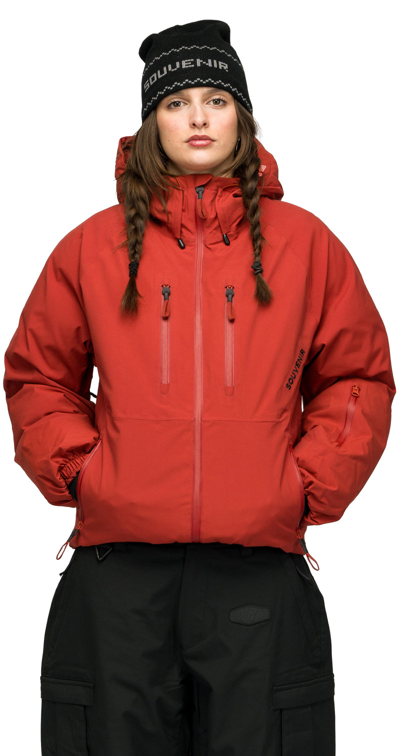 Snowboard Parka - Barn Red