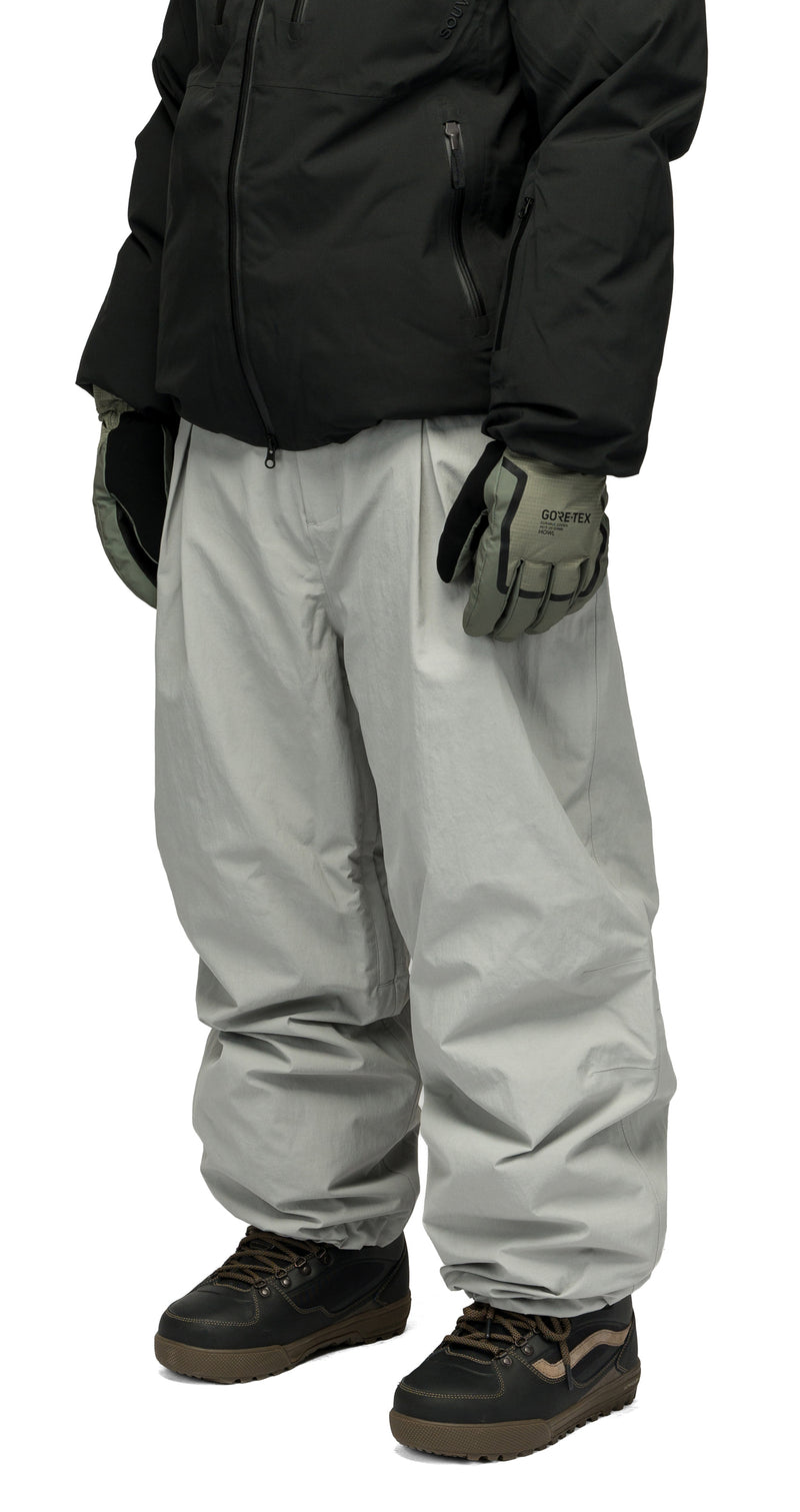 Pleated Chino Pant - Black