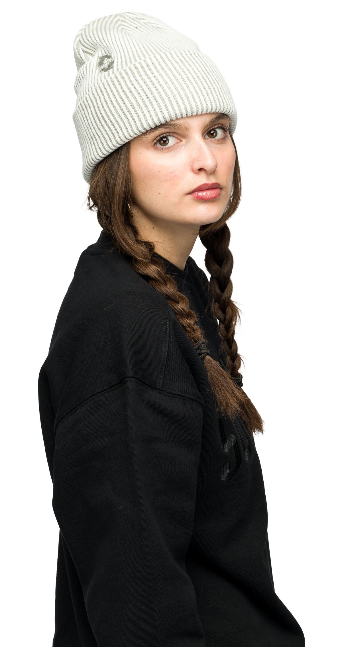 Two Tone Rib Beanie