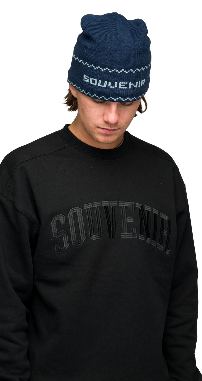 Jacquard Skully - Navy