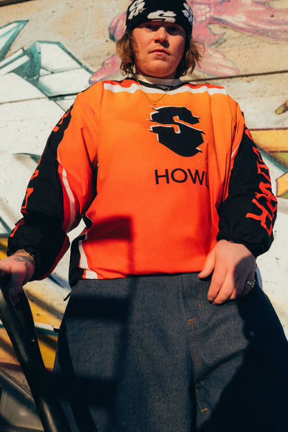 Windproof Stretch Moto Shirt