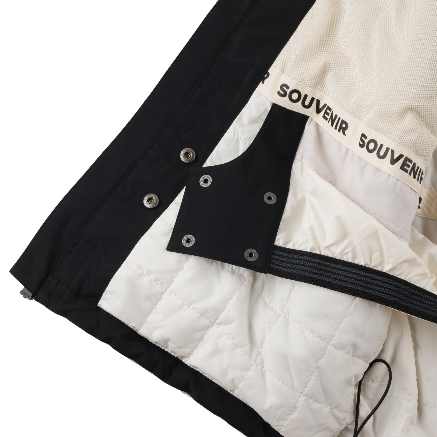 S2000 Insulated Jacket black snow snowboard insulatedwater proof winter souvenir vintage 2000's 20k fully taped seams pc free dwr ykk vislon zippers removable hood  carabiner technical outerwear mountain boarder snow 